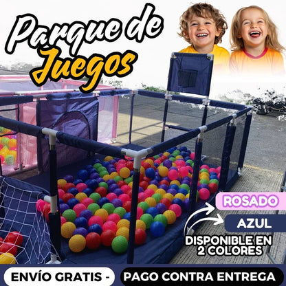 Parque Infantil y Corral - Espacio Seguro  y divertido para Bebés
